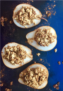 Hungry Harvest Recipe - Baked Granola Pears