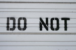DO NOT