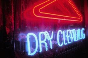 Dry Cleaning - Neon Sign