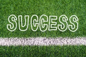 Soccer field grass