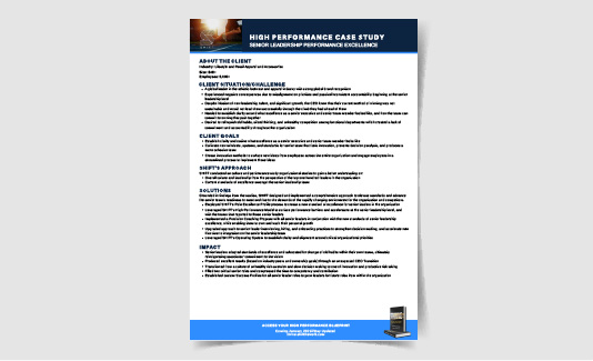 High Performance Case Study - Lifestyle and Retail 2