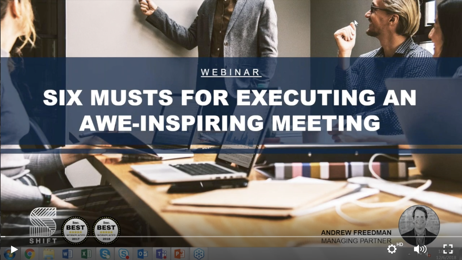 Awe-Inspiring Meetings